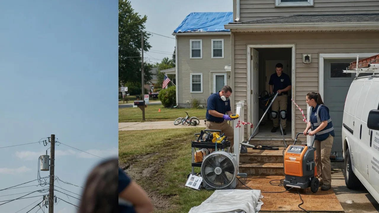 Water Damage Repair in Merrillville, IN near me
